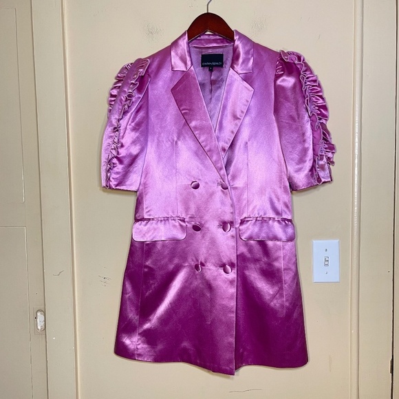 Cynthia Rowley Jackets & Blazers - Silk Cynthia Rowley  Satin Jacket